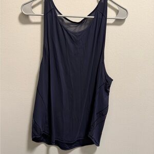 Lululemon Navy Blue Sculpt Tank Top